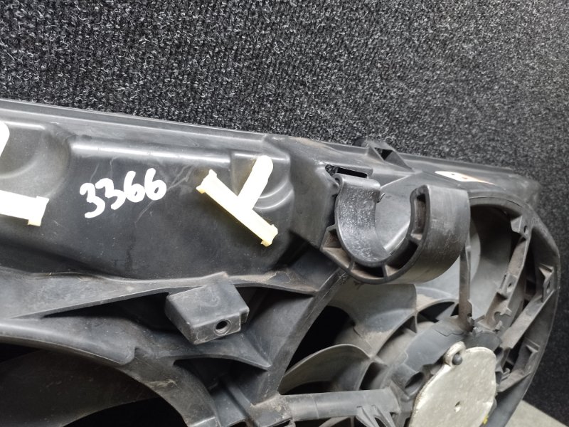 Диффузор вентилятора основного радиатора FLEX 08-19 2013 T35PDED