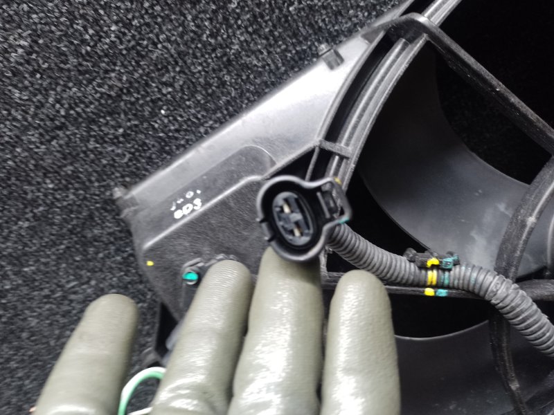 Диффузор вентилятора основного радиатора HYUNDAI ACCENT RB 10- ХЭТЧБЭК 1.6 G4FD