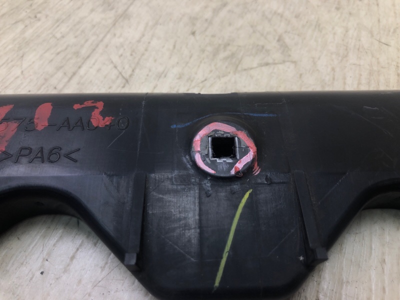 Кронштейн заднего бампера правый SOLARA 03-09 2003 2.4 2AZFE Кронштейн заднего бампера правый SOLARA 03-09 2003 2.4 2AZFE