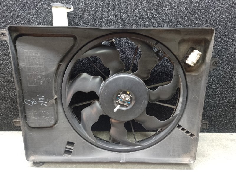 Диффузор вентилятора основного радиатора HYUNDAI ELANTRA MD 10-15 2013 1.8 G4NB 25380-3X000 Б/У