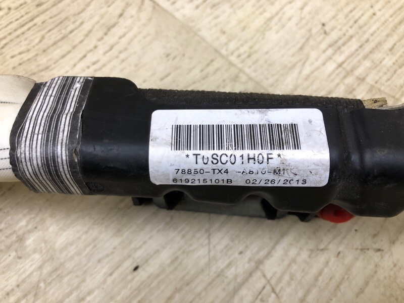 Подушка безопасности (штора) левая RDX 12-19 2013 3.5 J35Z2