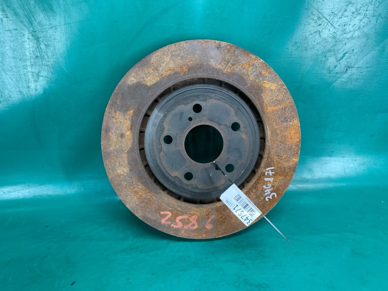 Тормозной диск передний LEXUS NX 14-21 2020 8ARFTS 2.0TURBO 4351248110 Б/У