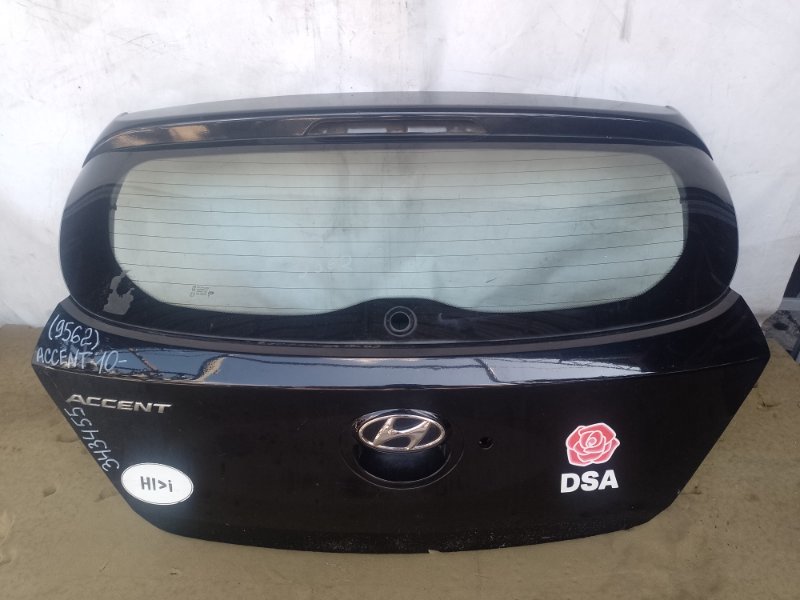 Крышка багажника HYUNDAI ACCENT RB 10- 2014 ХЭТЧБЭК 1.6 G4FD 73700-1R240 Б/У