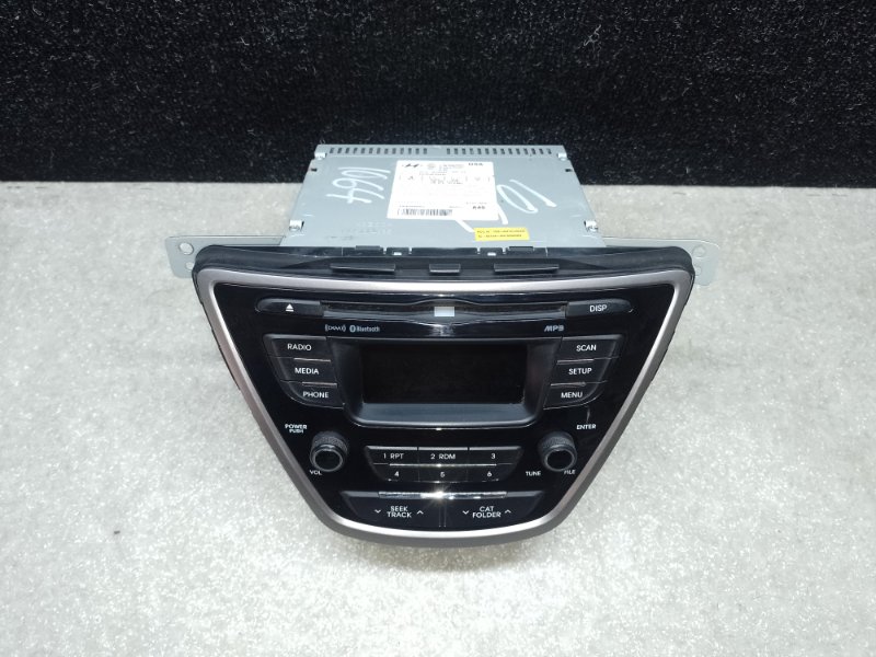 Магнитола ELANTRA MD 10-15 2013 1.8 G4NB