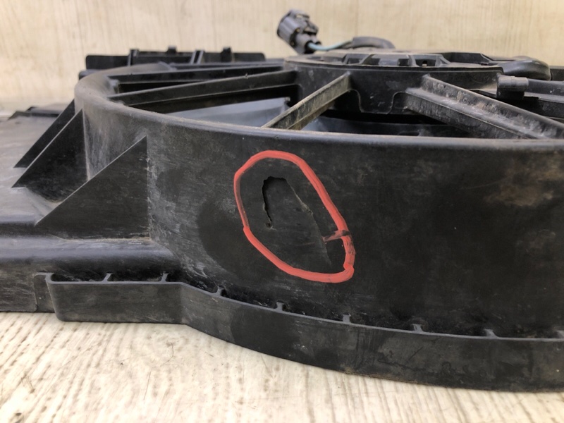 Диффузор вентилятора основного радиатора FOCUS 10-18