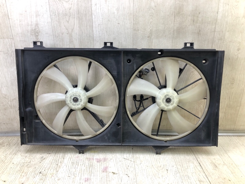 Диффузор вентилятора основного радиатора TOYOTA VENZA 09-16 2013 3.5 2GR-FE 16711AD010 Б/У