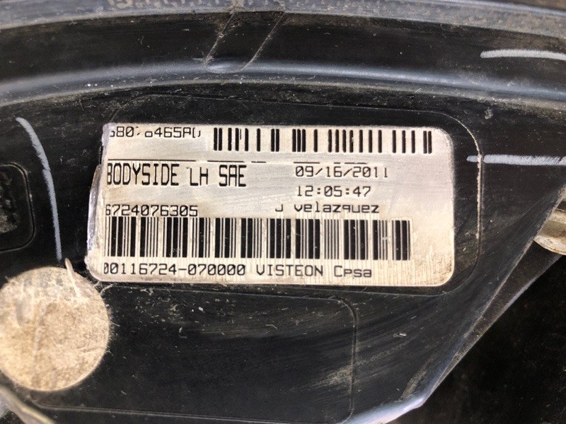 Фонарь наружный левый JOURNEY 08-20 2012 2.4 ED3 Фонарь наружный левый JOURNEY 08-20 2012 2.4 ED3