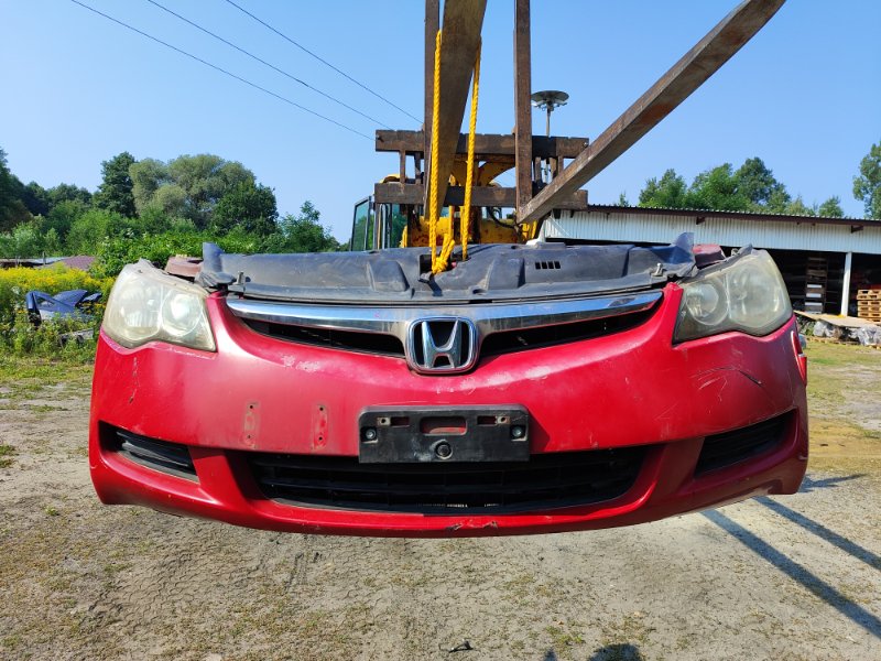 Ноускат Панель Бампер Фара Морда HONDA CIVIC 4D 06-11 Б/У