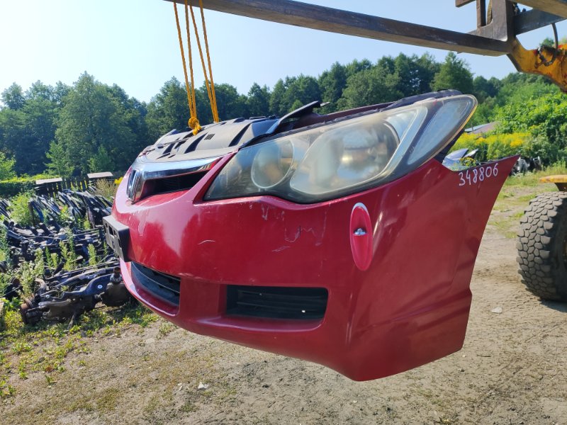 Ноускат Панель Бампер Фара Морда CIVIC 4D 06-11