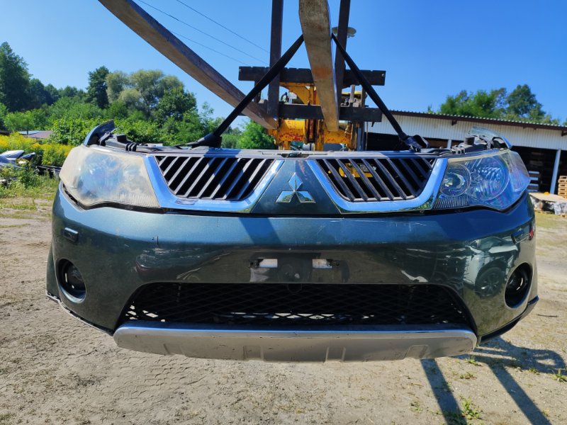 Ноускат Панель Бампер Фара Морда MITSUBISHI OUTLANDER XL 05-13 Б/У