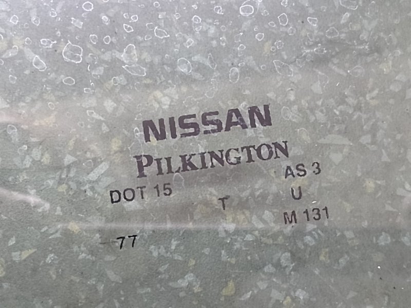 Стекло двери заднее левое X-TRAIL/ROGUE T32 13-20 2016 2.5 QR25DE