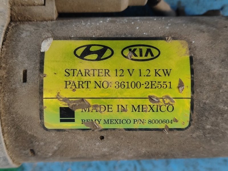 Стартер ELANTRA MD 10-15