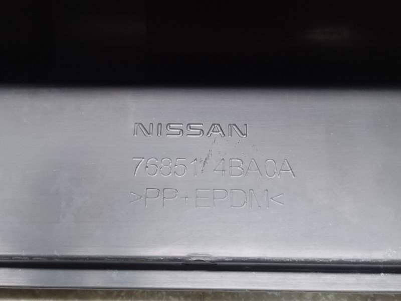 Накладка порога наружная левая X-TRAIL/ROGUE T32 13-20 2016 2.5 QR25DE