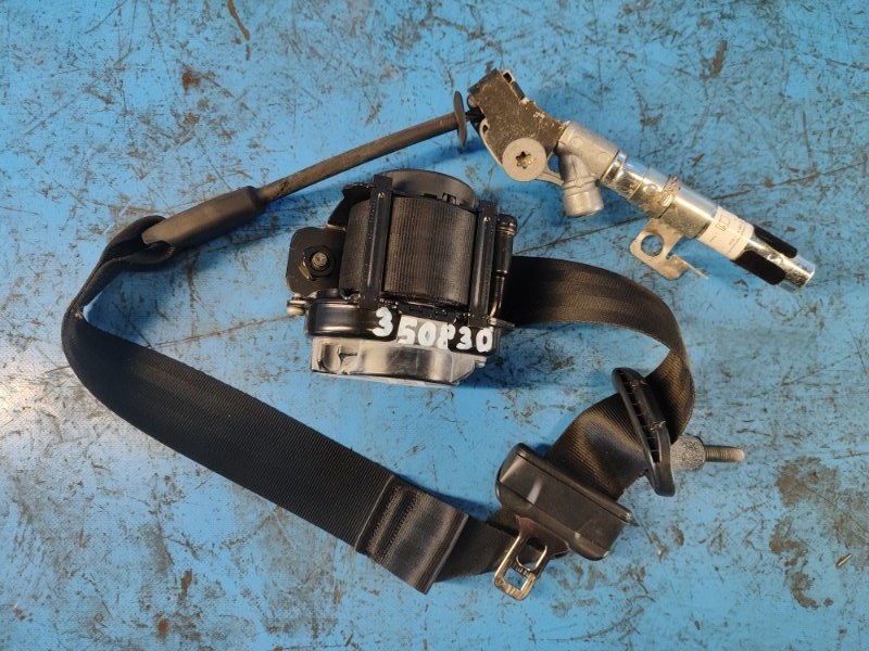 Ремень безопасности передний левый FORD MUSTANG 15- JR3B-R699D65-AE Б/У