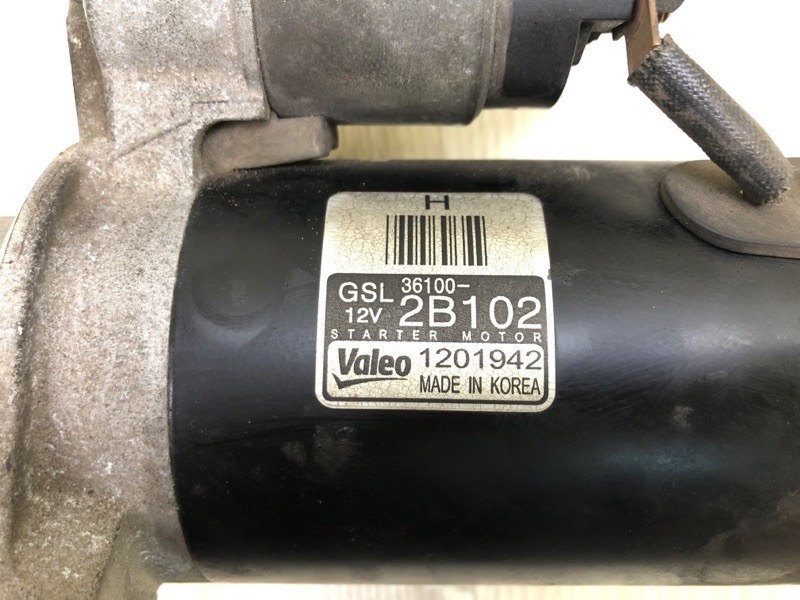 Стартер RIO UB 2011-2017 2012 1.6 G4FD