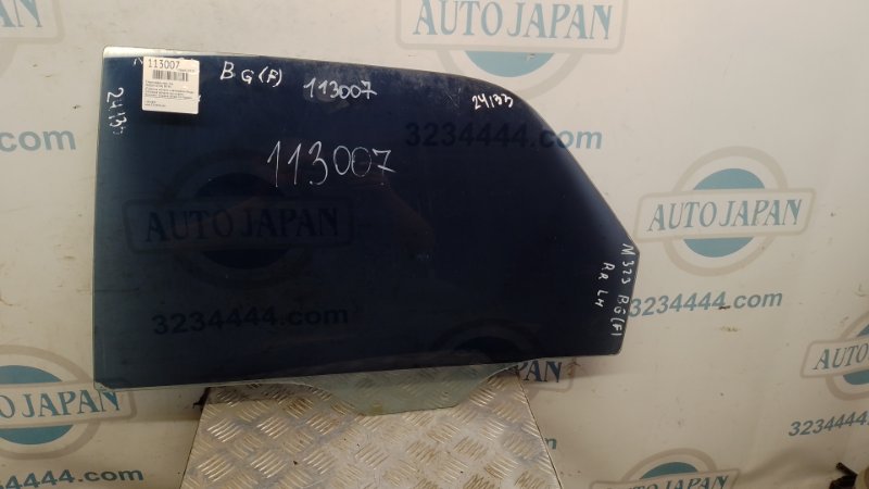 Стекло двери заднее левое MAZDA 323 BG 89-94 Б/У