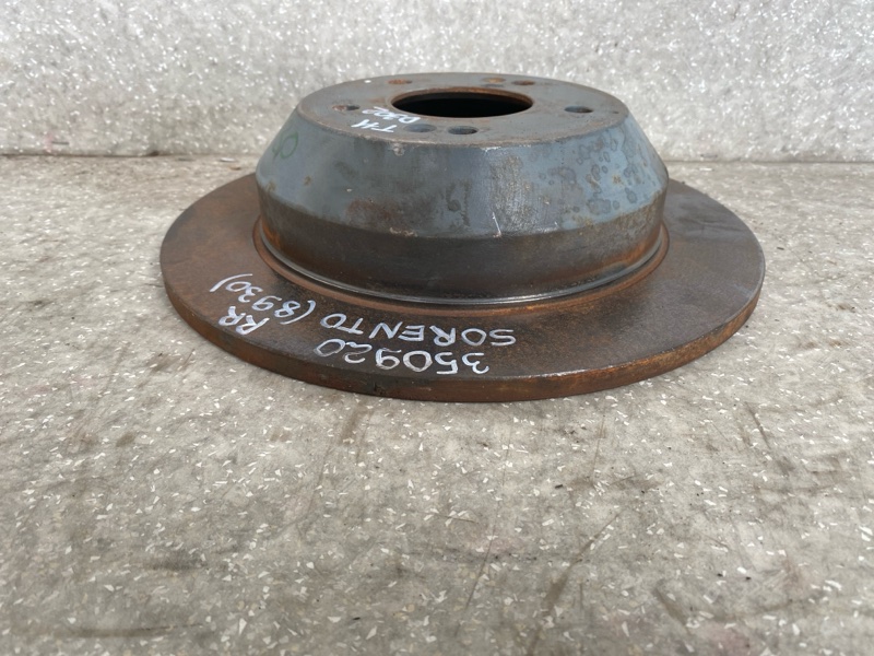 Тормозной диск задний KIA SORENTO UM 14- 2.4 G4KJ Тормозной диск задний KIA SORENTO UM 14- 2.4 G4KJ