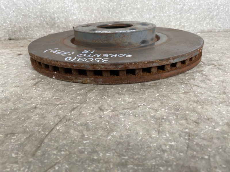 Тормозной диск передний KIA SORENTO UM 14- 2.4 G4KJ