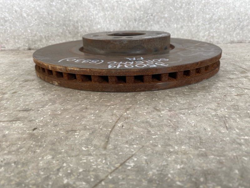 Тормозной диск передний KIA SORENTO UM 14- 2.4 G4KJ