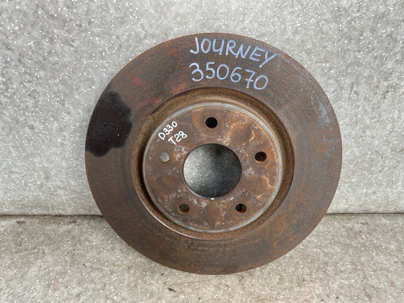 Тормозной диск передний DODGE JOURNEY 08-20 68259791AA Б/У