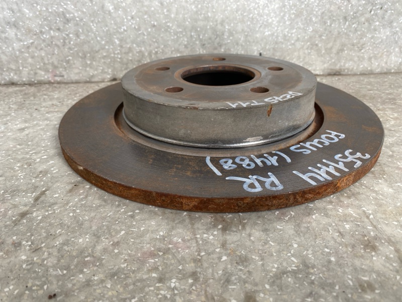 Тормозной диск задний FORD FOCUS 10-18 C20HDTX 2.0L EcoBoost