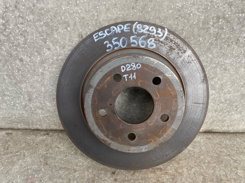 Тормозной диск задний FORD ESCAPE 12-19 2014 T20HDTX CV6Z-2C026-C Б/У