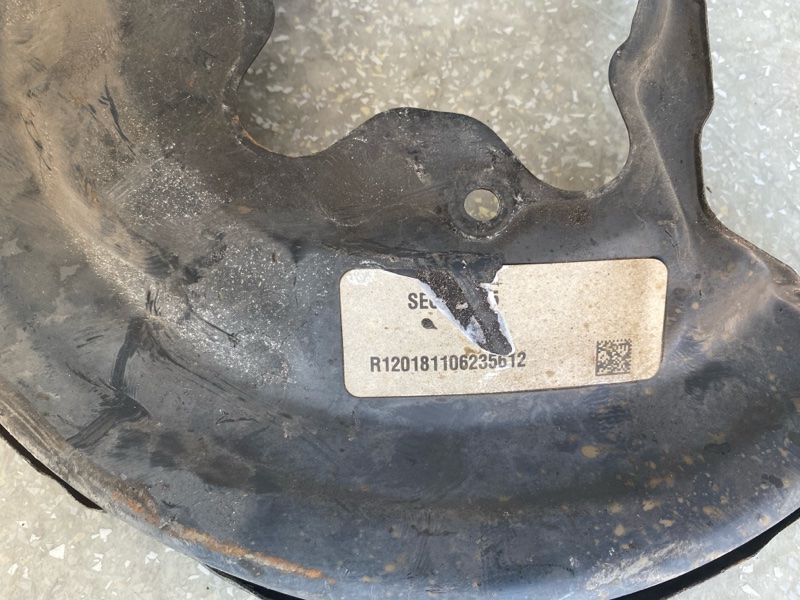 Защита тормозного диска задняя правая HONDA CIVIC FC/FK 15- 2.0L 4