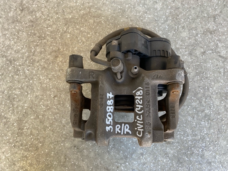 Суппорт тормозной задний правый HONDA CIVIC FC/FK 15- 2019 2.0L 4 43018-TBA-A02 Б/У