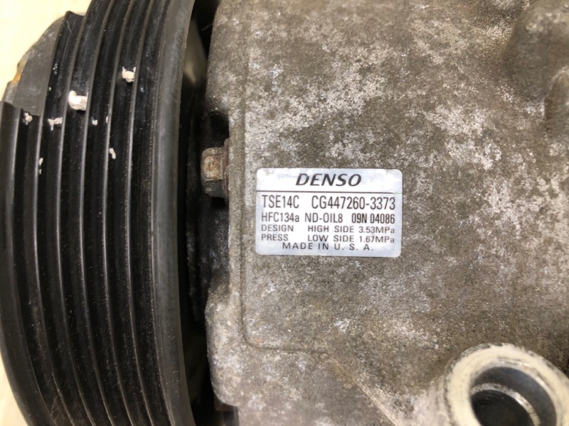 Компрессор кондиционера COROLLA 150 06-13 2011 1.8 2ZRFE