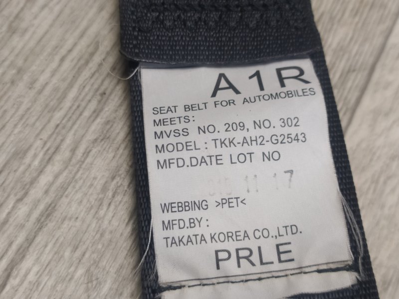 Ремень безопасности передний правый Q50 15-20 2016 SEDAN 2.0T M274