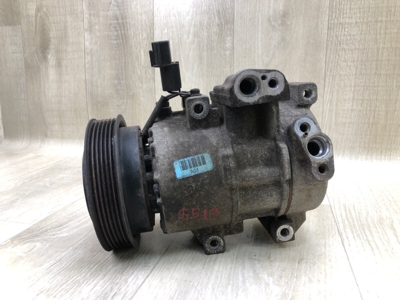 Компрессор кондиционера HYUNDAI ACCENT RB 10- 2013 1.6 G4FD 97701-1R000 Б/У
