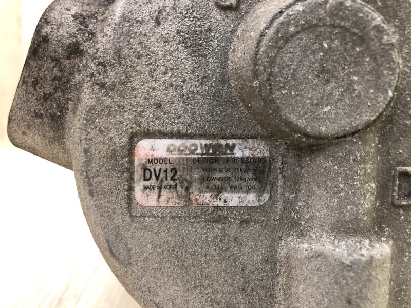 Компрессор кондиционера ACCENT RB 10- 2013 1.6 G4FD