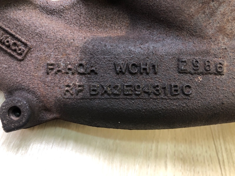 Коллектор выпускной левый MUSTANG 15- 2017 Кабриолет 3.7 C37PDED