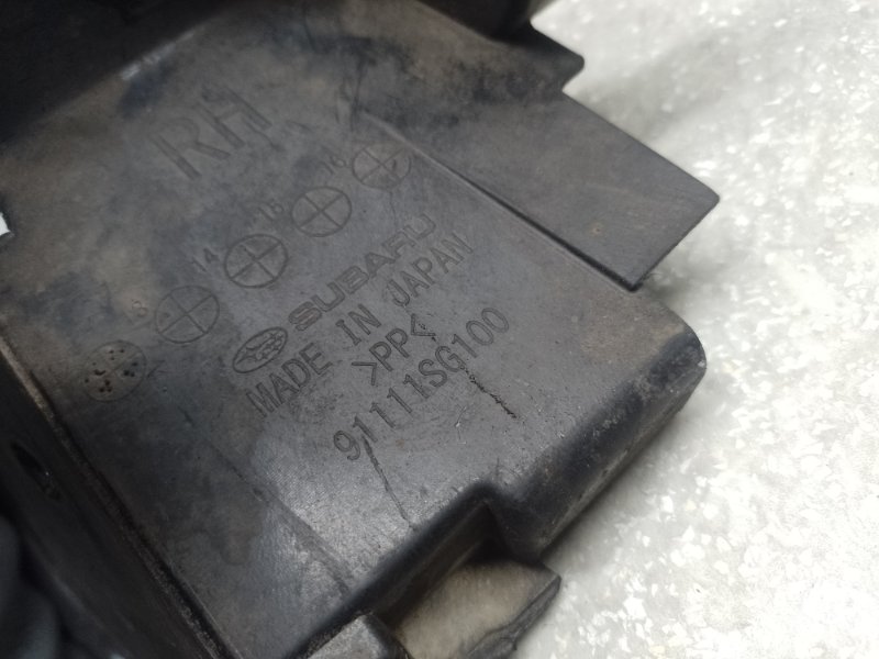 Накладка крыла передняя правая SUBARU FORESTER 12-19 2.5 FB25B