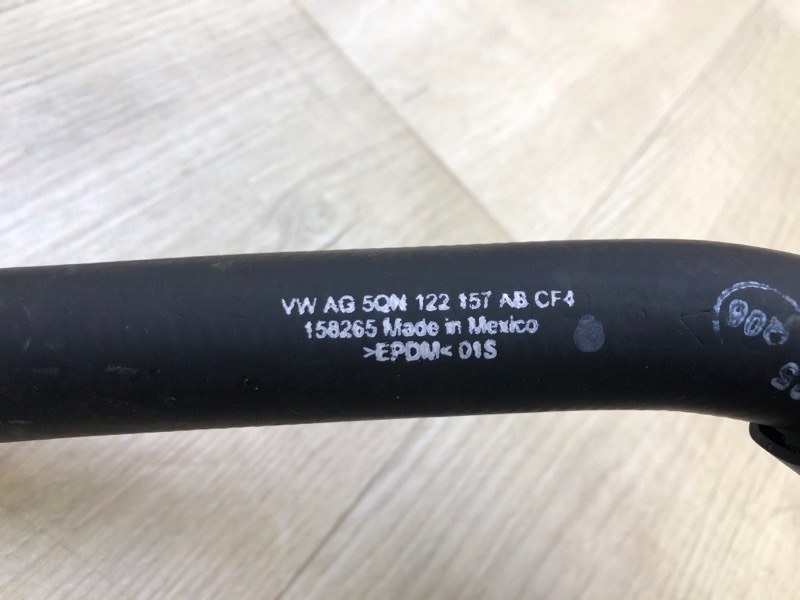 Патрубок системы охлаждения TIGUAN 16-23 2018 DGUA 2.0