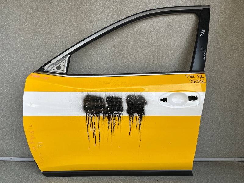 Дверь передняя левая NISSAN X-TRAIL/ROGUE T32 13-20 80101-4BA0A Б/У