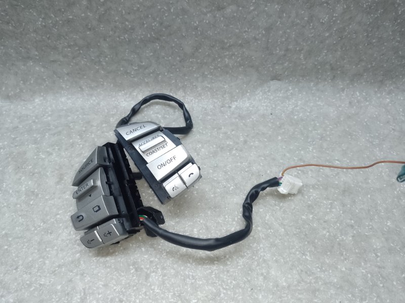Кнопки на руль NISSAN X-TRAIL/ROGUE T32 13-20 2016 2.5 QR25DE 25550-4BG3A Б/У