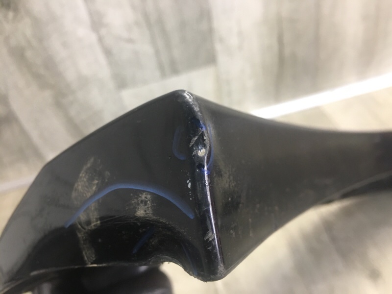 Накладка крыла (расширитель арки) задняя левая GX470 02-09