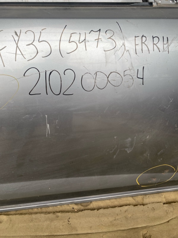 Дверь передняя правая FX S50 03-08 2004 Внедорожник 3.5 Дверь передняя правая FX S50 03-08 2004 Внедорожник 3.5