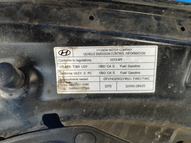 Капот ACCENT RB 10- 2013 ХЭТЧБЭК 1.6 G4FD