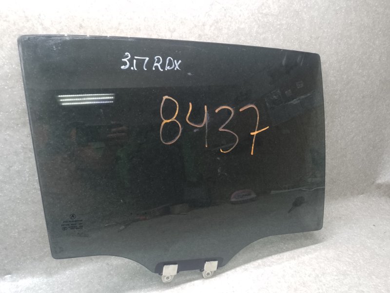 Стекло двери заднее правое ACURA RDX 12-19 2013 3.5 J35Z2 73400-TX4-A00 Б/У