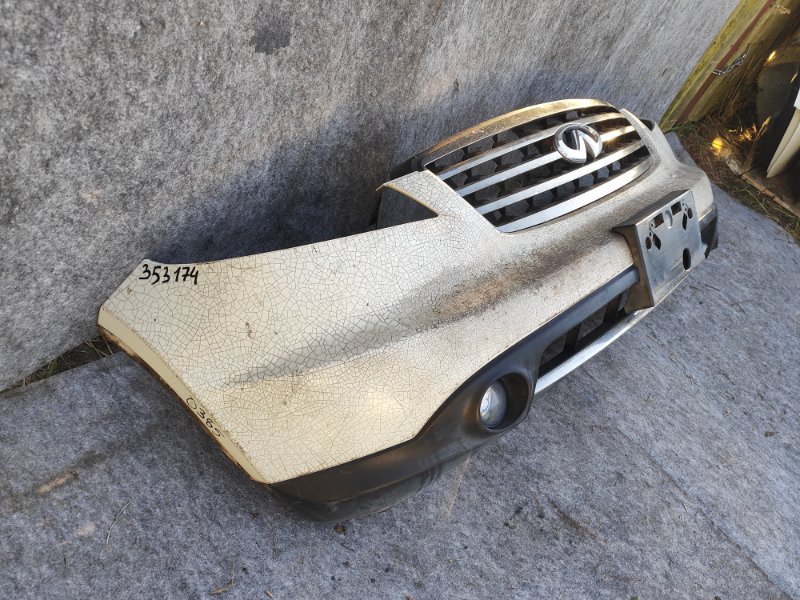 Бампер передний FX S50 03-08 2006 VK45DE