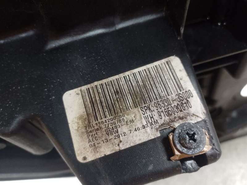 Стеклоподъемник задний левый SONATA YF 10-14 2012 2.4 G4KJ