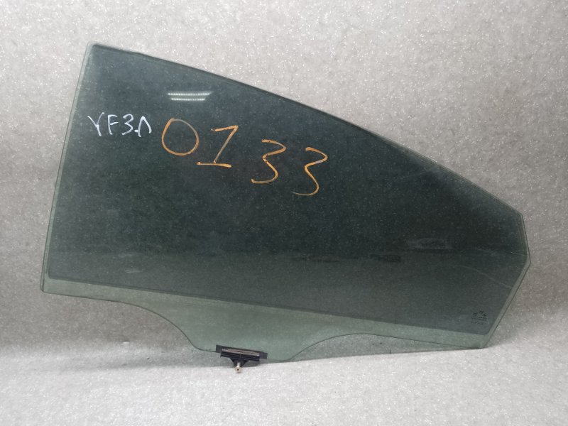 Стекло двери заднее левое HYUNDAI SONATA YF 10-14 2012 2.4 G4KJ 83421-3S010 Б/У