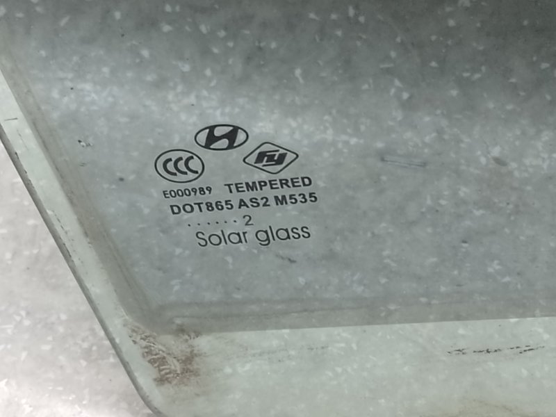Стекло двери заднее левое SONATA YF 10-14 2012 2.4 G4KJ
