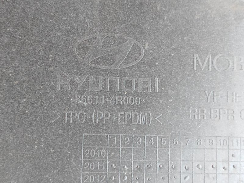 Бампер задний SONATA YF 10-14 2012 2.4 G4KK