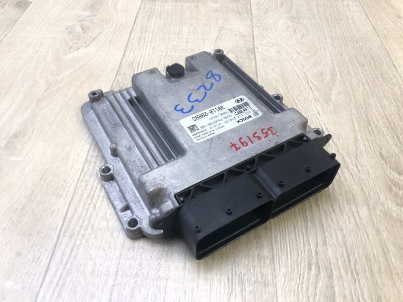Блок управления двигателем HYUNDAI ACCENT RB 10- 2014 1.6 G4FD 39110 2BRB5 Б/У
