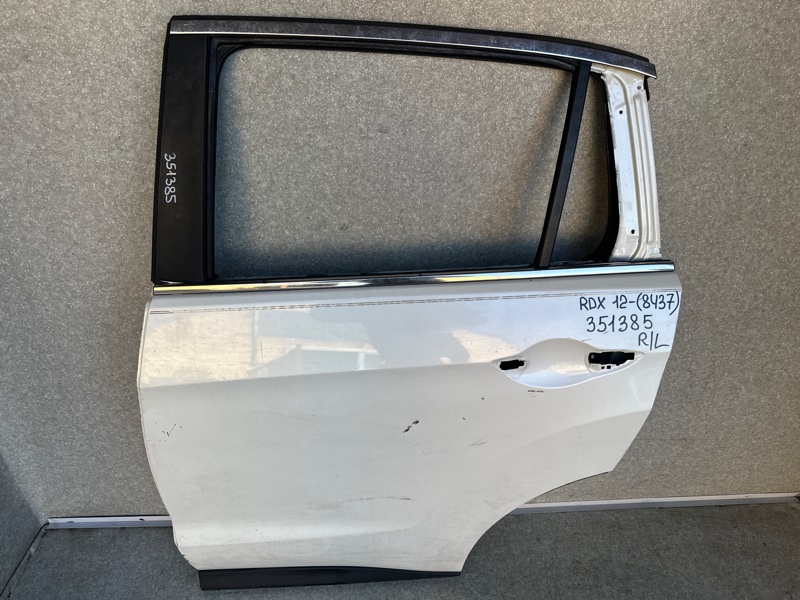 Дверь задняя левая RDX 12-19 2013 3.5 J35Z2