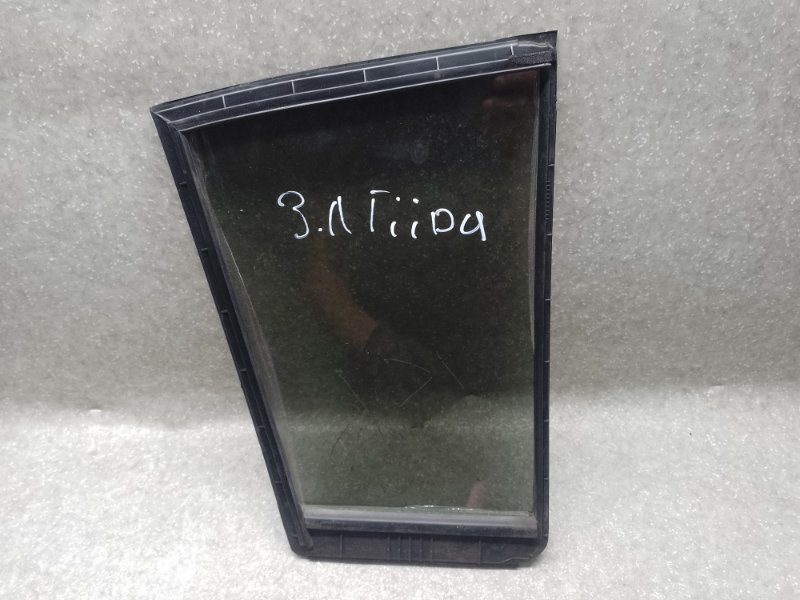 Стекло двери глухое заднее левое TIIDA/VERSA C11 04-11