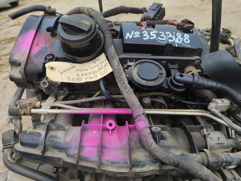 Двигатель бензин GOLF 06-12 BPY 2.0